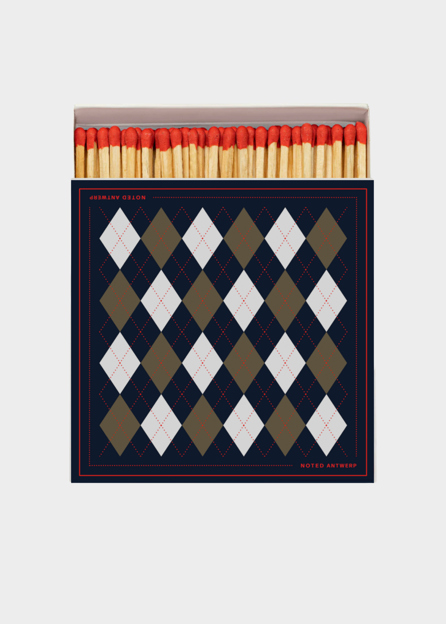 Matchbox - checkered red