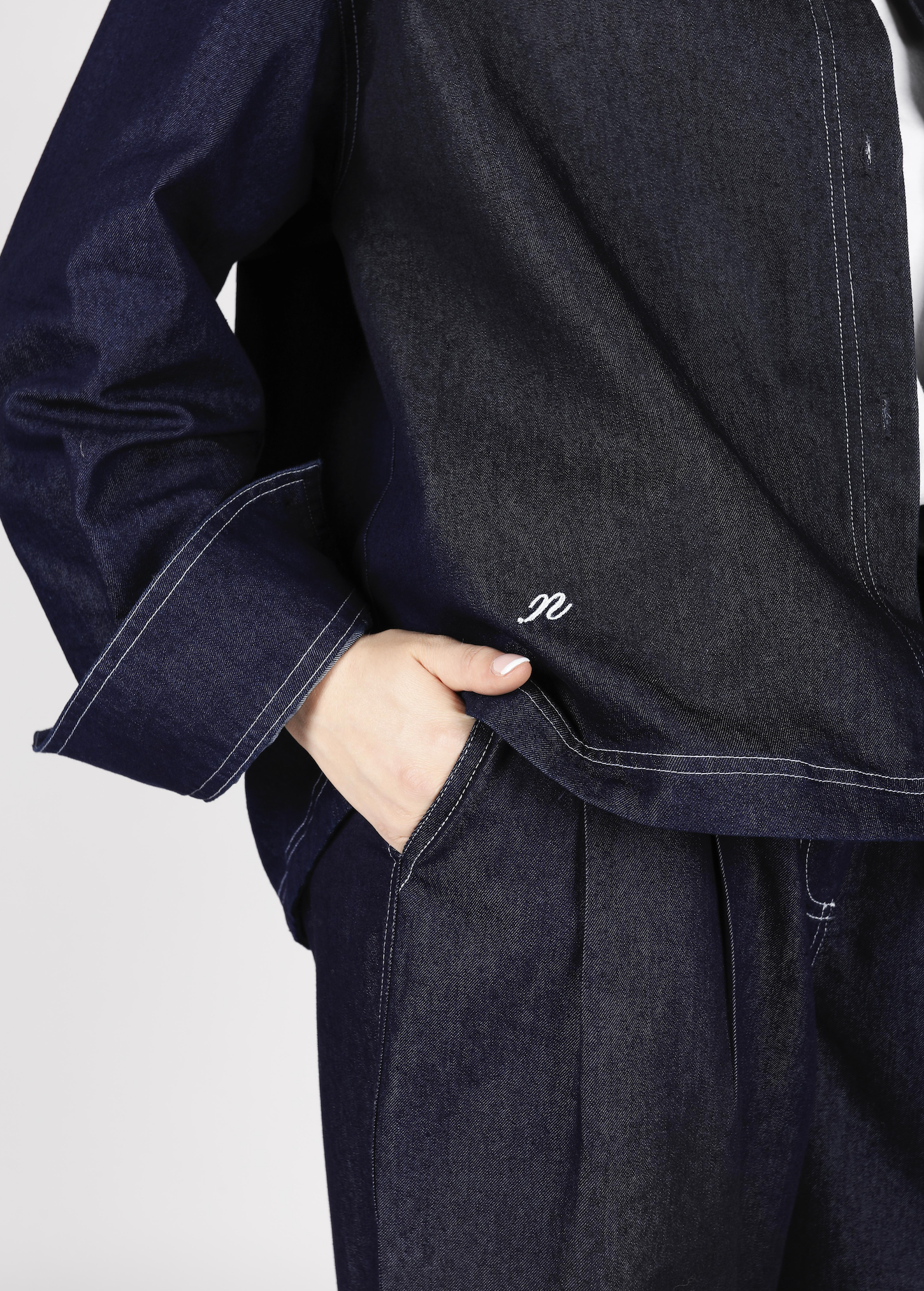 ANNI SHIRT - INDIGO JEANS